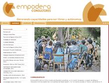 Tablet Screenshot of empodera-consultores.org